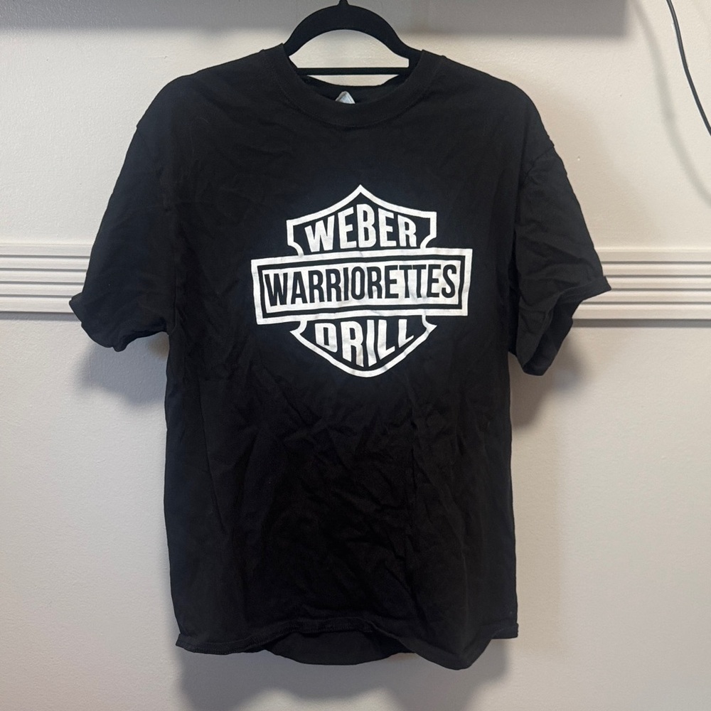 Weber Warriorettes Drill Black T-Shirt